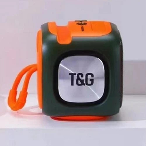 Колонка портативная Bluetooth T&G TG359 green зеленая Київ - зображення 3