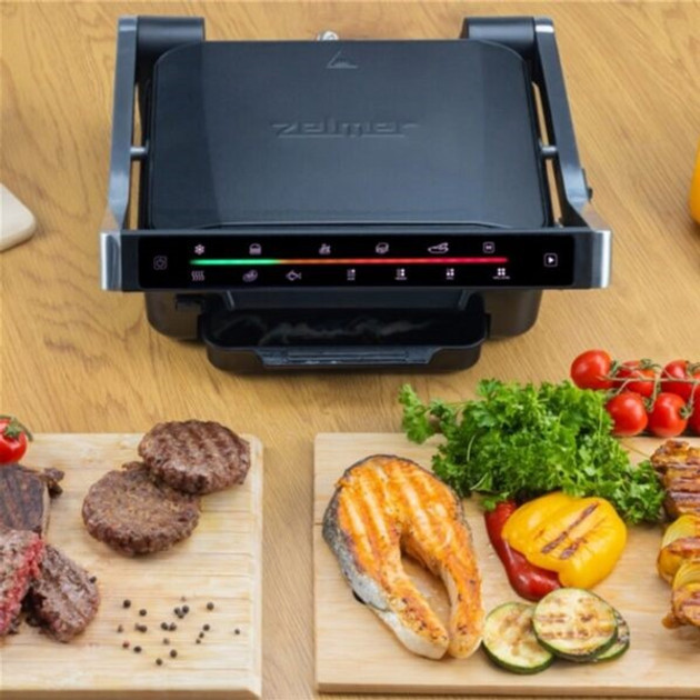 Гриль ZELMER ZPR2600 2000 Вт черный Киев - изображение 6