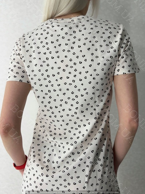 Домашняя сорочка с коротким рукавом и принтом "Leo" (16171) (арт. 1761) Кривий Ріг - зображення 6