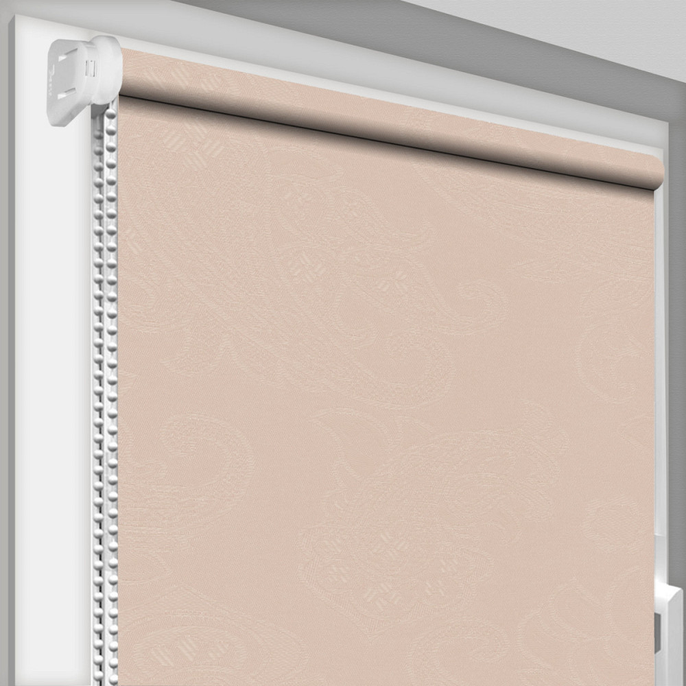 Рулонна штора Rolets Арабеска 1-2070-800 80x170 см відкритого типу Світло-рожева Київ - зображення 1