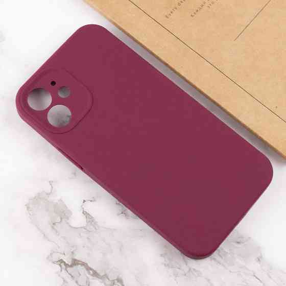 Чехол Silk Full Camera Protective (AA) NO LOGO для Apple iPhone 12 (6.1") Херсон
