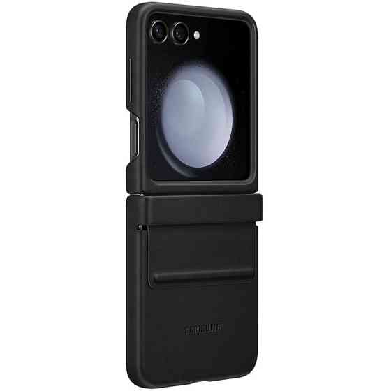 Кожаный чехол Leather Case (AAA) для Samsung Galaxy Z Flip7 Херсон
