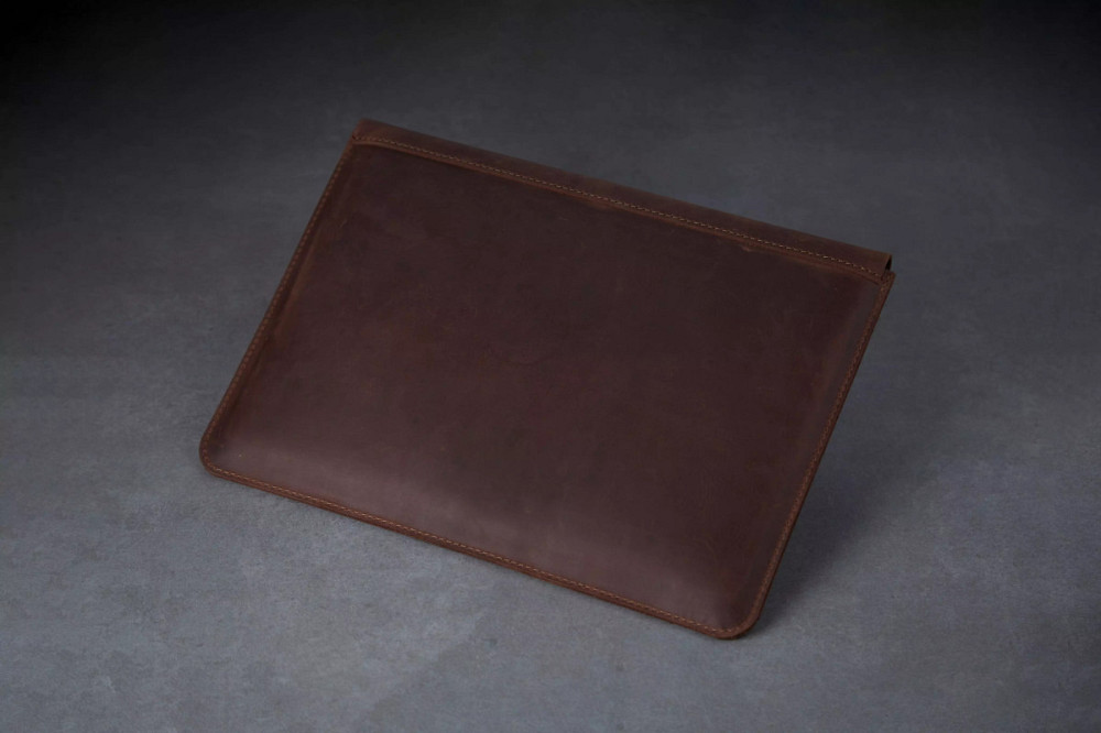 Чехол для ноутбука винтажный Incarne Line MacBook Air 13" 2018-2025 line-brown-vintage-air-13 коричн Київ - зображення 4