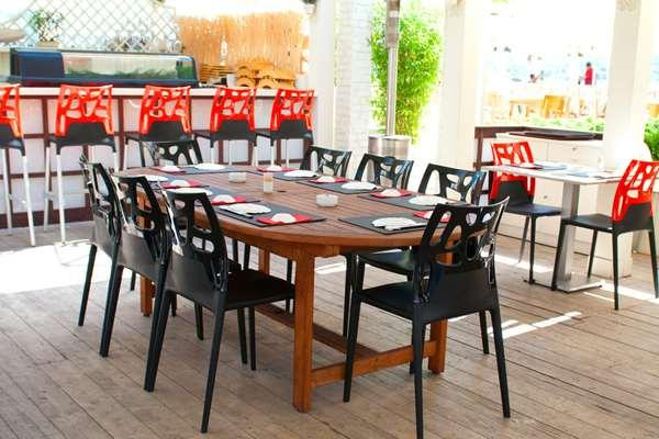 Стул Papatya Ego-Rock белое сиденье, верх прозрачно-зеленый Київ - зображення 5