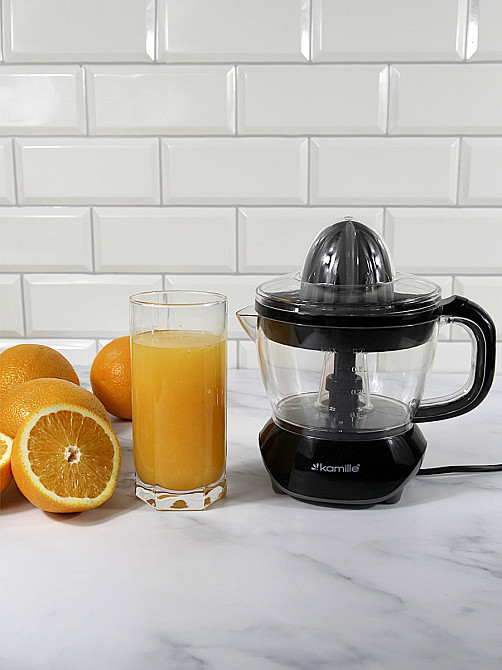 Соковыжималка для цитрусовых Kamille KM-6736 40 Вт черная Киев - изображение 1