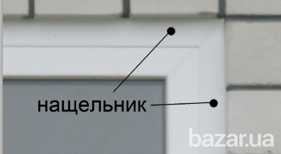 Фирменный пластиковый нащельник Рехау Rehau для окон ПВХ Киев - изображение 6