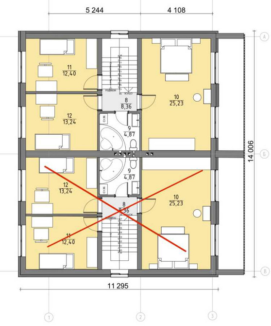 продажа 5-к дом Киево-Святошинский, Новоселки, 115000 $  - зображення 12
