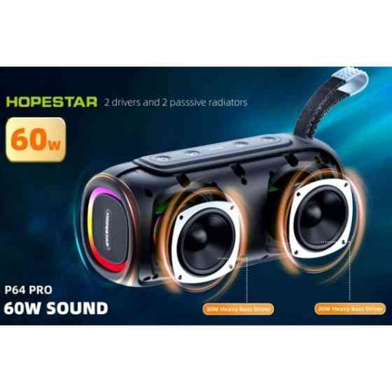 Колонка Bluetooth Hopestar P64 Pro Black Харків