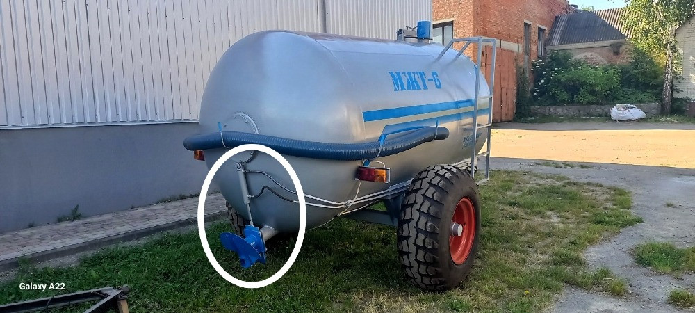 Задвижка гідравлічна на бочку МЖТ - на розкидач навозу Белая Церковь - изображение 3