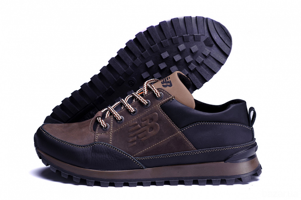 Мужские кожаные кроссовки New Balance Clasic Brown Киев - изображение 5