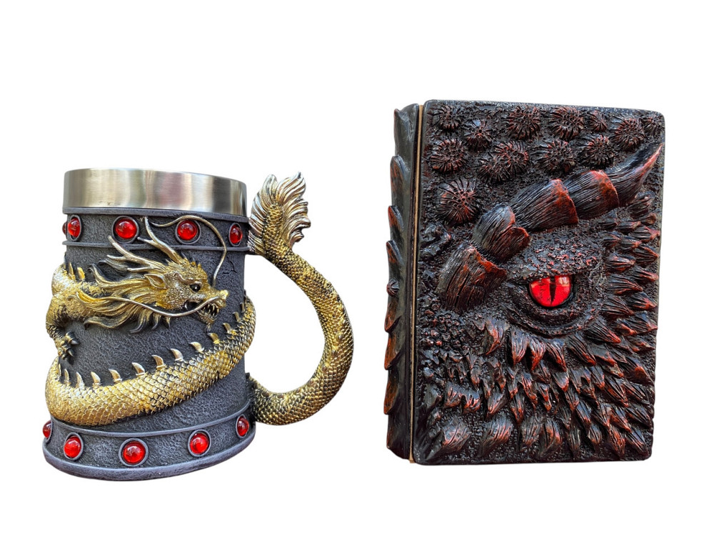 Подарочный набор Кружка 3 Танард и Блокнот 3 «Око пламенного Дракона» (код 00809) Киев - изображение 1