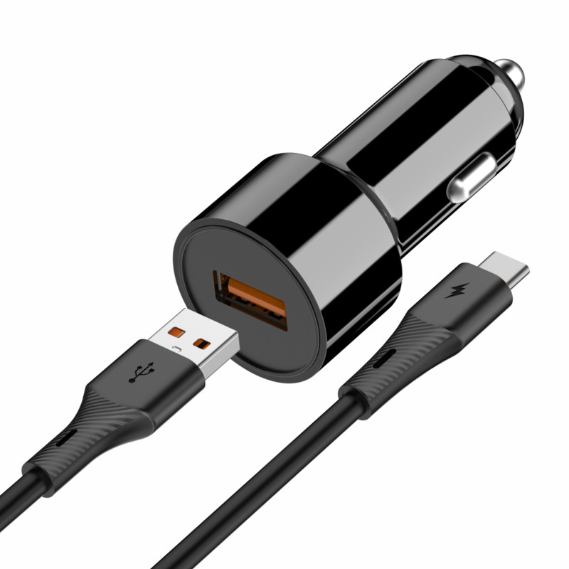 Уценка АЗУ Amaya ACC-13C QC3.0 20W (1USB-A) + кабель USB to Type-C Херсон - зображення 1