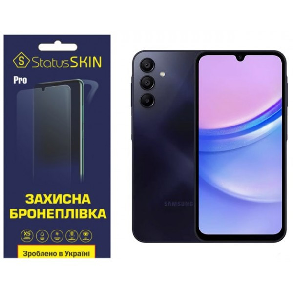Поліуретанова плівка StatusSKIN Pro для Samsung A15 A155/A15 5G A156 Матова (Код товару:34173) Харків - зображення 1