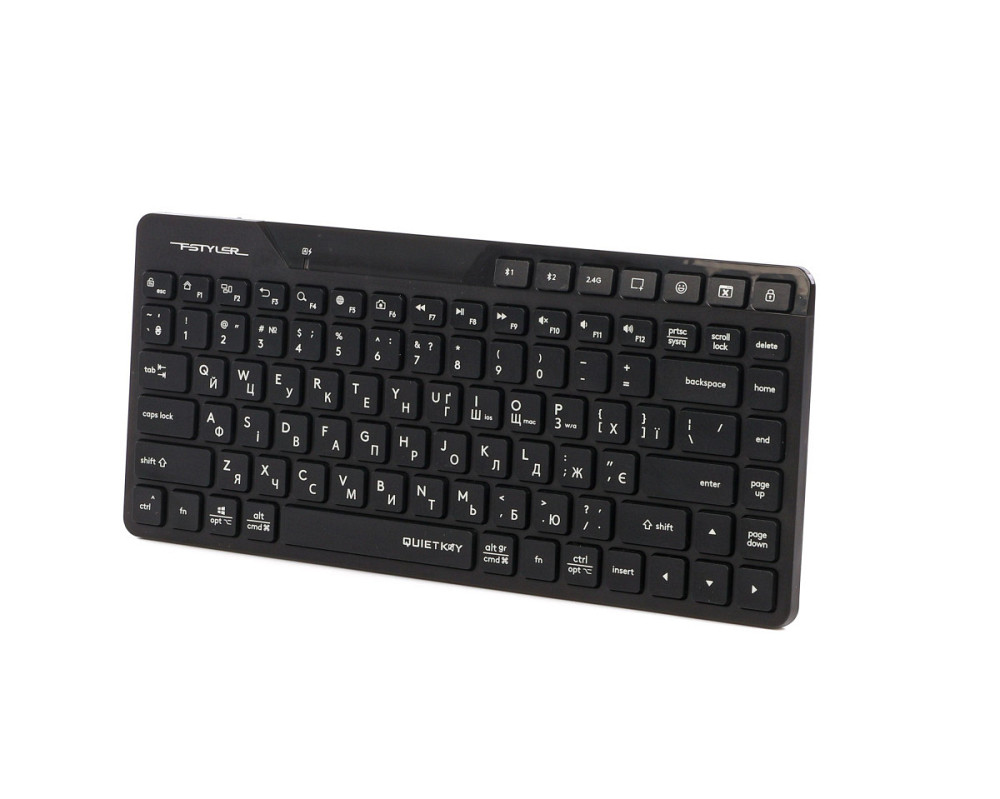 Клавиатура беспроводная A4Tech Fstyler FBK26CAS(Black) черная Київ - зображення 2