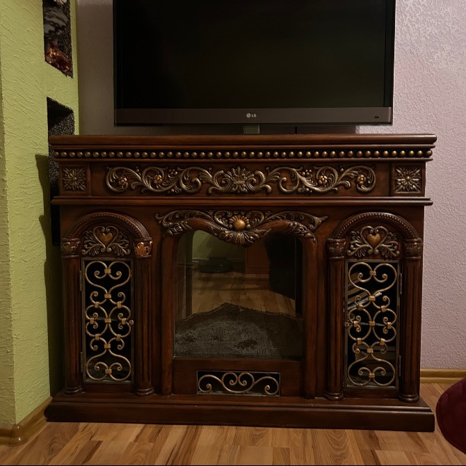 Штучний камін з натурального дерева Біла Церква - зображення 2