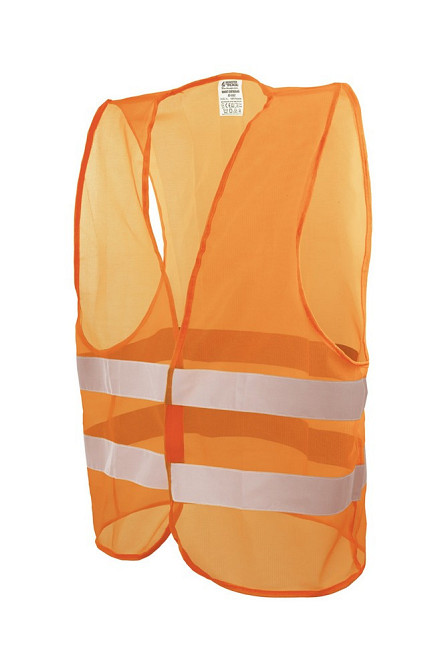 Жилет безопасности светоотражающий MASTERTOOL II-EN ISO 13688 EN ISO 20471 XL оранжевый 83-0002 Харків - зображення 1