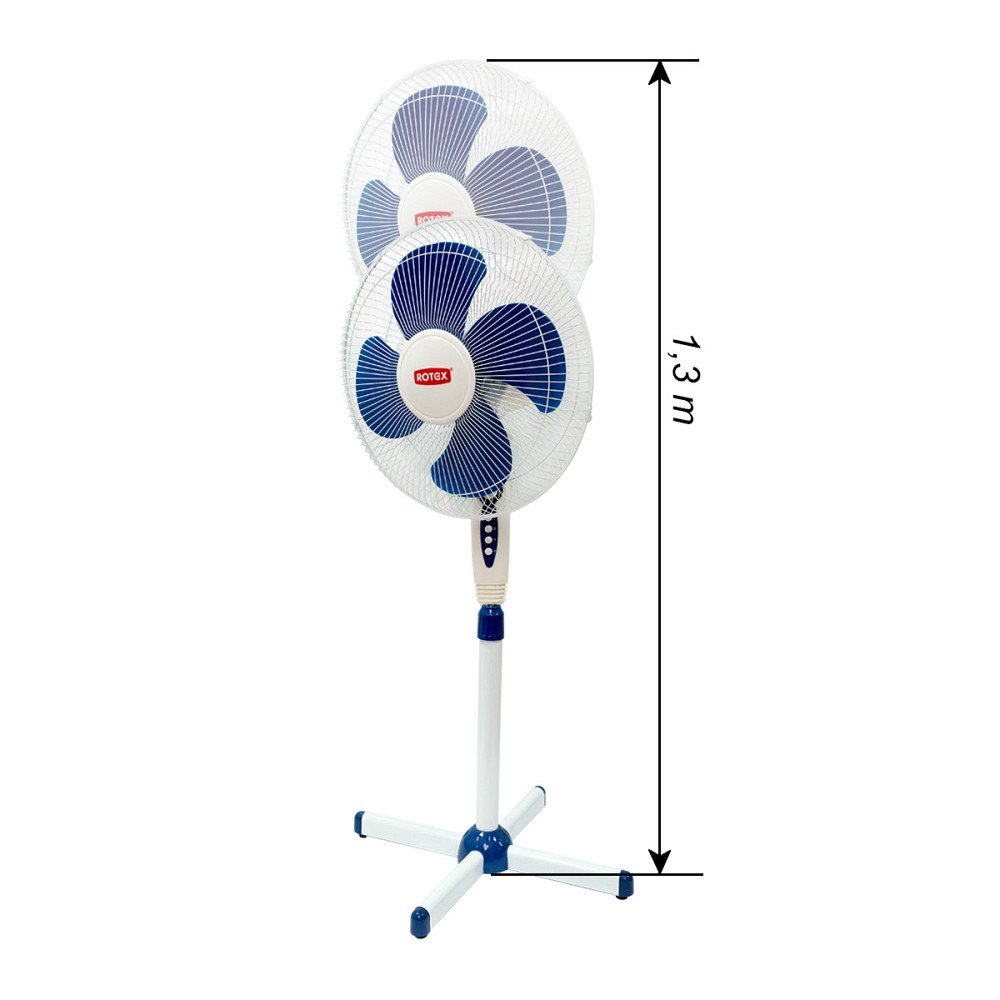 Вентилятор підлоговий Rotex RAF49-E 35 Вт Київ - зображення 1