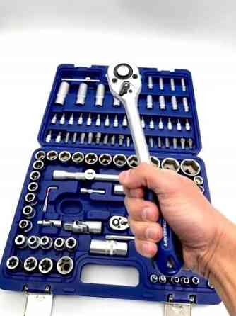 Автомобильный набор инструментов 1/4", 1/2" 108ед. (6-гр.) СТАНДАРТ STM-0108-6 Харків