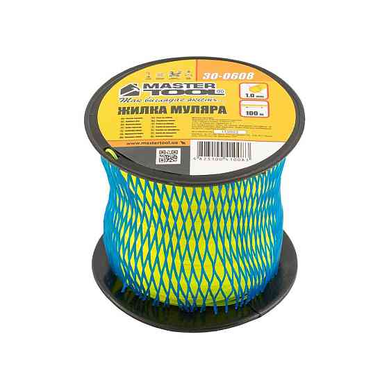 Леска каменщика MASTERTOOL на катушке 1,0 мм 100 м 30-0608 Харків