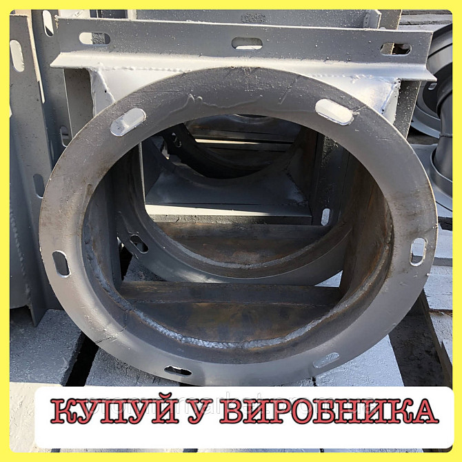 Патрубок переходной Ø380 на 300х300 Дніпро - зображення 3
