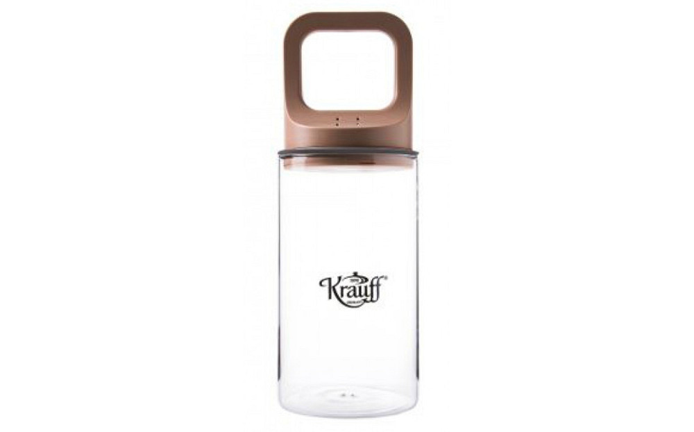 Банка для сипучих Krauff Vakuum 31-271-007 900 мл Київ - зображення 1