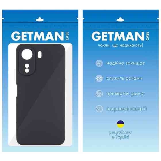 Чехол TPU GETMAN Liquid Silk Full Camera для Xiaomi Redmi 13C / Poco C65 Херсон
