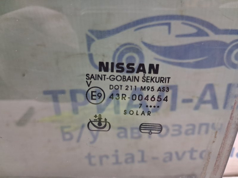 Стекло двери заднее левое Nissan Navara 2004-2015 82301EB320 (Арт. 82844) Киев - изображение 2