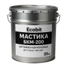 Мастика БКМ-200 Ecobit ДСТУ Б В.2.7-108-2001 ( ГОСТ 32870-2014 ) 20 кг Дніпро