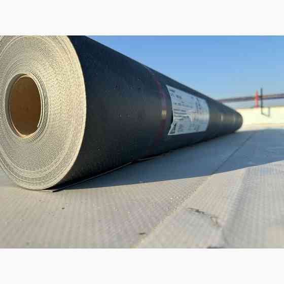 Покрівельна ТПО мембрана Sikaplan TM-12, TM-15 армована багатошарова Вишневе