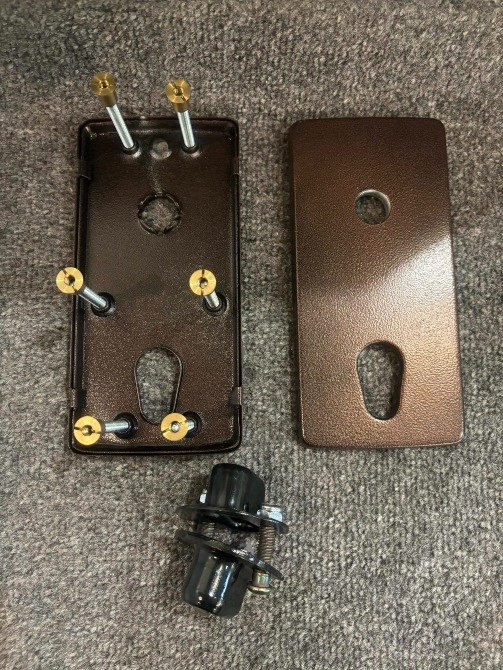 Фурнітура захисна MUL-T-LOCK Standart Броненакладка броне-накладка на замок Киев - изображение 5