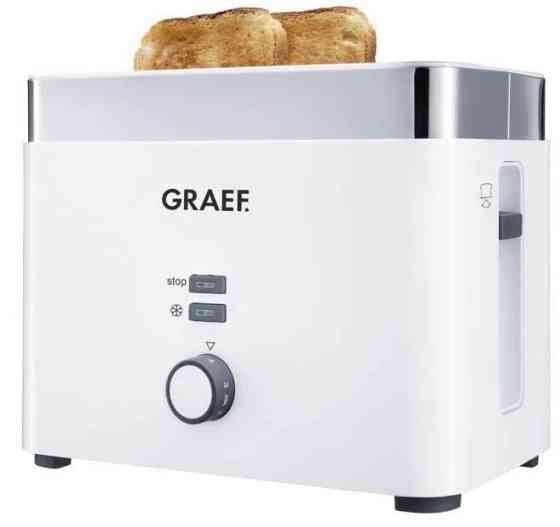 Тостер GRAEF TO 61 1000 Вт белый Київ