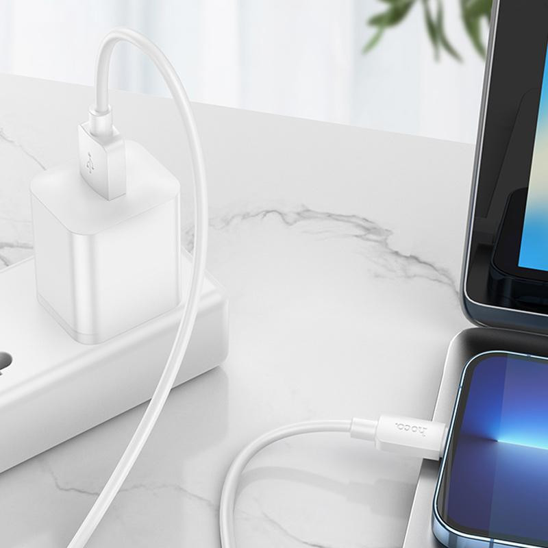 Дата кабель Hoco X96 Hyper USB to Lightning 12W (0.25m) Херсон - зображення 9