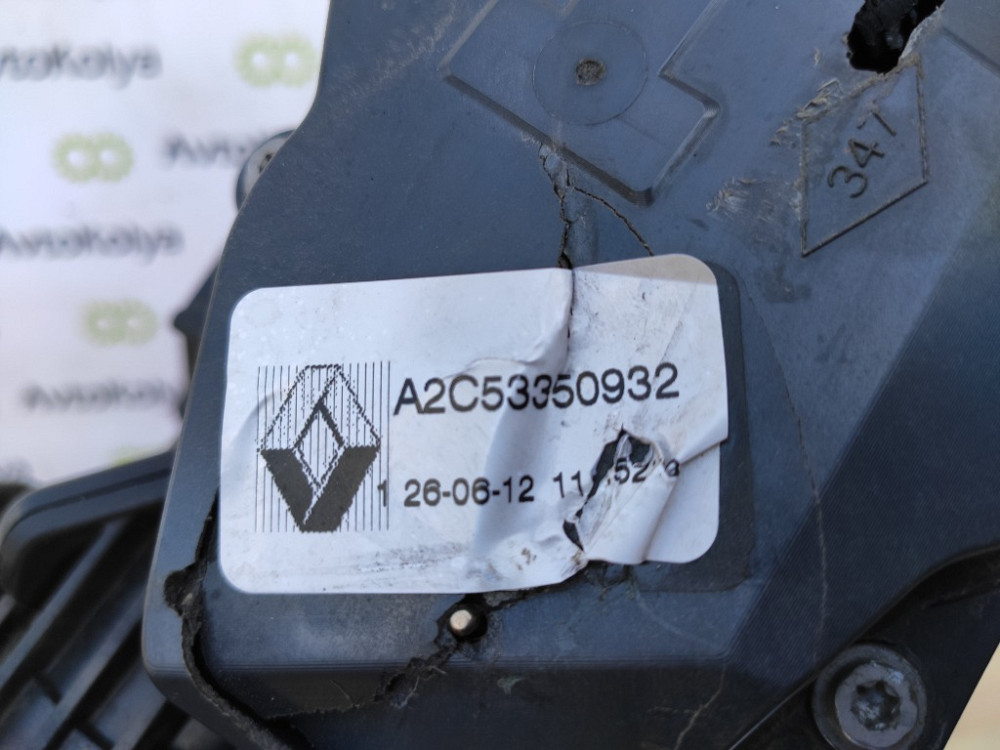 Дроссельная заслонка Renault Scenic III 1.6 dci 2009-2016 (8201061908) Ковель - зображення 2