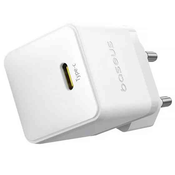 СЗУ Baseus Palm Fast Charger 20W (1USB-C) + кабель Type-C to Type-C (P10111602) Херсон