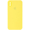 Чехол Silicone Case Square Full Camera Protective (AA) для Apple iPhone X / XS (5.8") Херсон