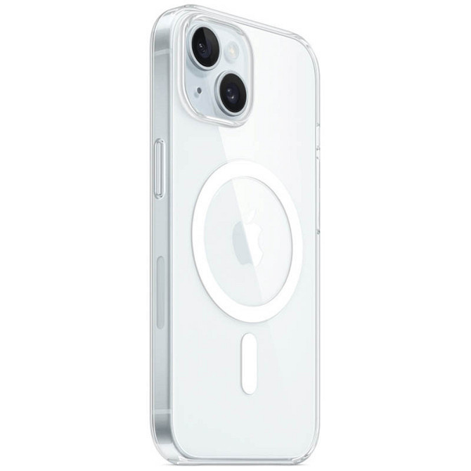 Чехол TPU Clear Case with MagSafe для Apple iPhone 15 (6.1") Херсон - изображение 2