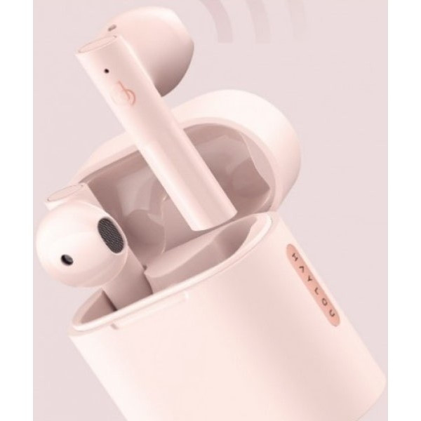 Bluetooth-гарнітура Haylou MoriPods T33 Pink (Код товару:17702) Харків - зображення 4