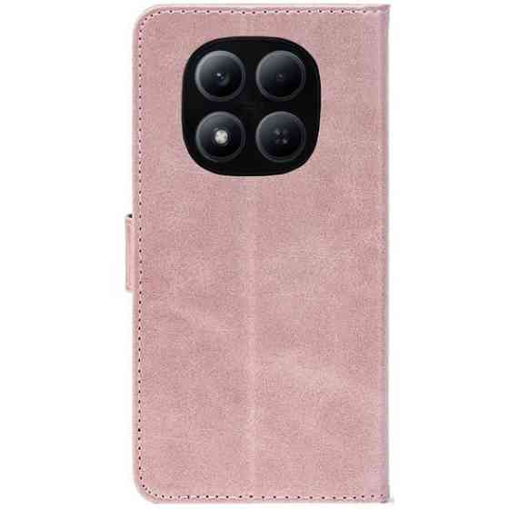Чохол-книжка Crazy Horse Clasic для Xiaomi Redmi Note 15 Pro 4G Rose Gold (Front) Харків