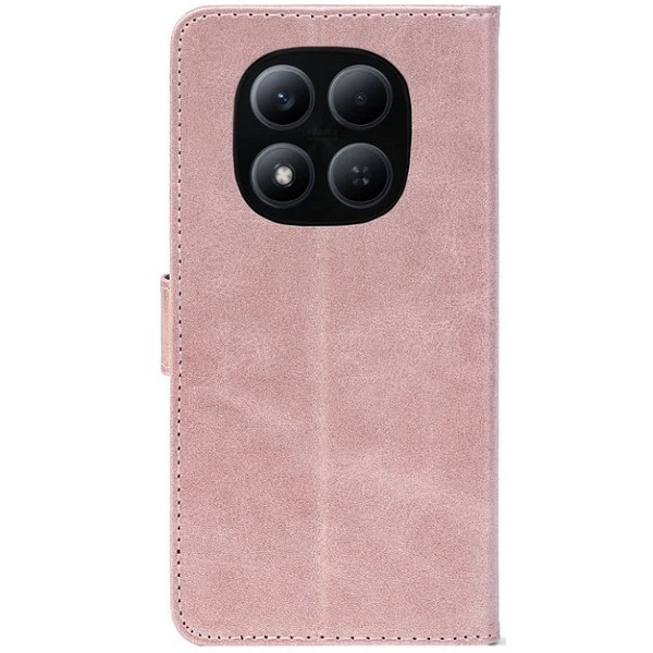 Чохол-книжка Crazy Horse Clasic для Xiaomi Redmi Note 15 Pro 4G Rose Gold (Front) Харків - зображення 2