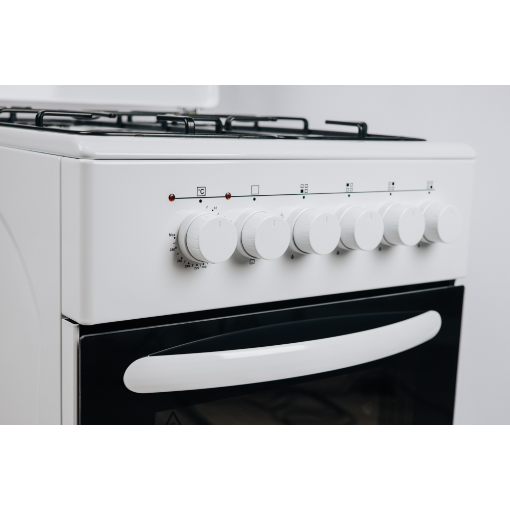 Плита кухонная комбинированная Grunhelm FM5612W (газоэлектрическая) Автоматический розжиг в ручке Киев - изображение 7