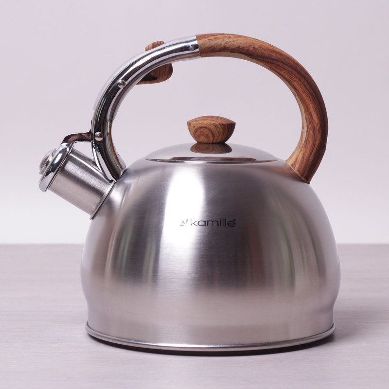 Чайник зі свистком Kamille KM-0694N 2 л Киев - изображение 1