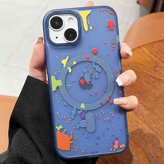 Чехол TPU+PC Flush with MagSafe для Apple iPhone 13 (6.1") Херсон