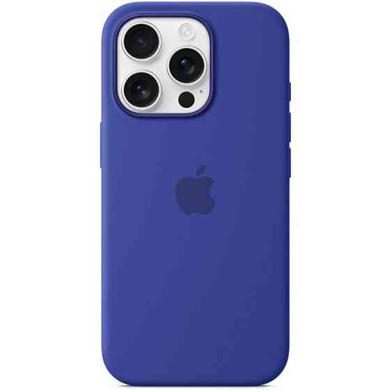Чехол Silicone case (AAA) with Magsafe and Animation для Apple iPhone 16 Pro (6.3") Херсон