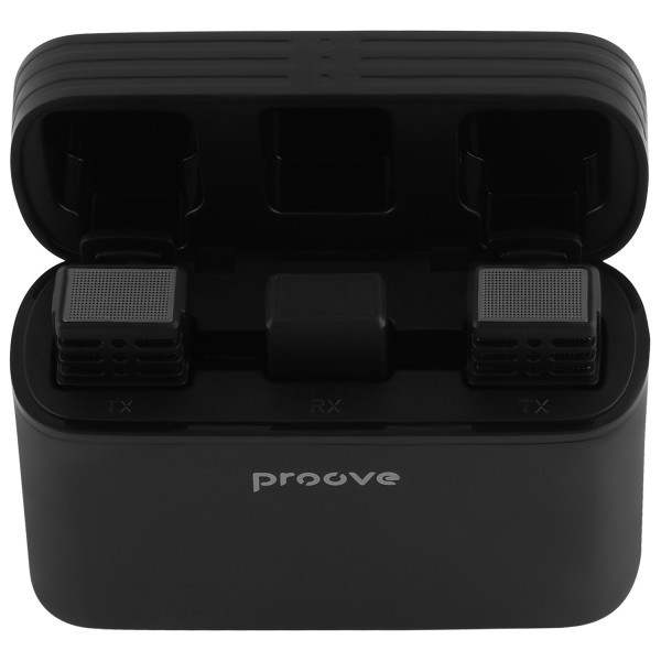 Мікрофон петличний бездротовий Proove Proove Record Type-C Black (PMRC00010202) (Код товару:39815) Харків - зображення 4