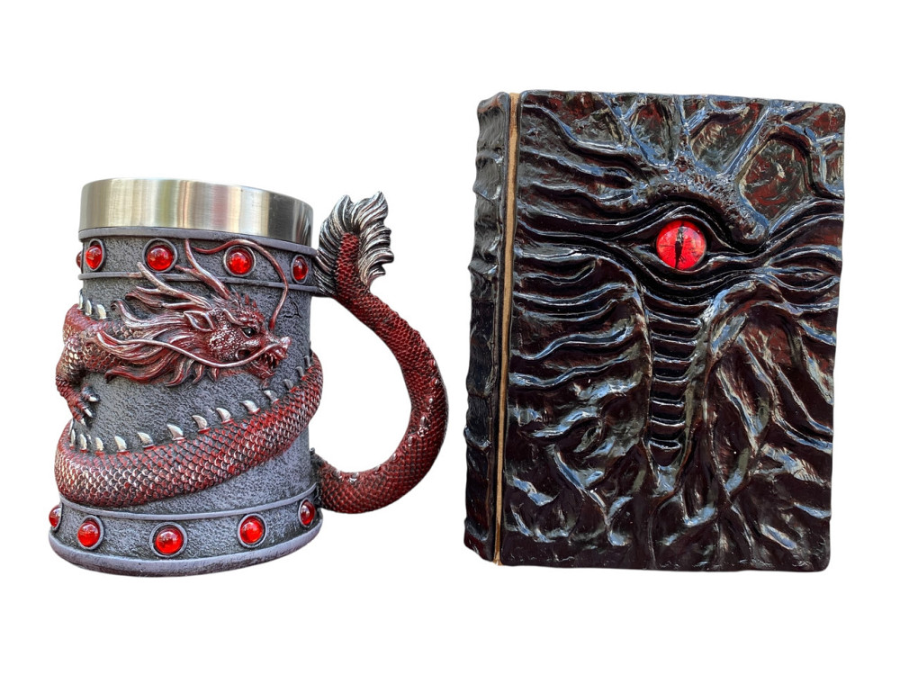 Подарочный набор Кухоль 3 Танард и Блокнот 3 «Книга, смотрящая в ответ» (код 00791) Киев - изображение 1