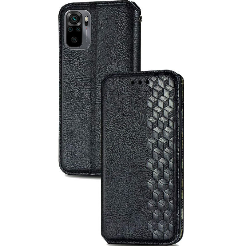 Кожаный чехол-книжка GETMAN Cubic (PU) для Xiaomi Redmi Note 10 / Note 10s Херсон - зображення 4