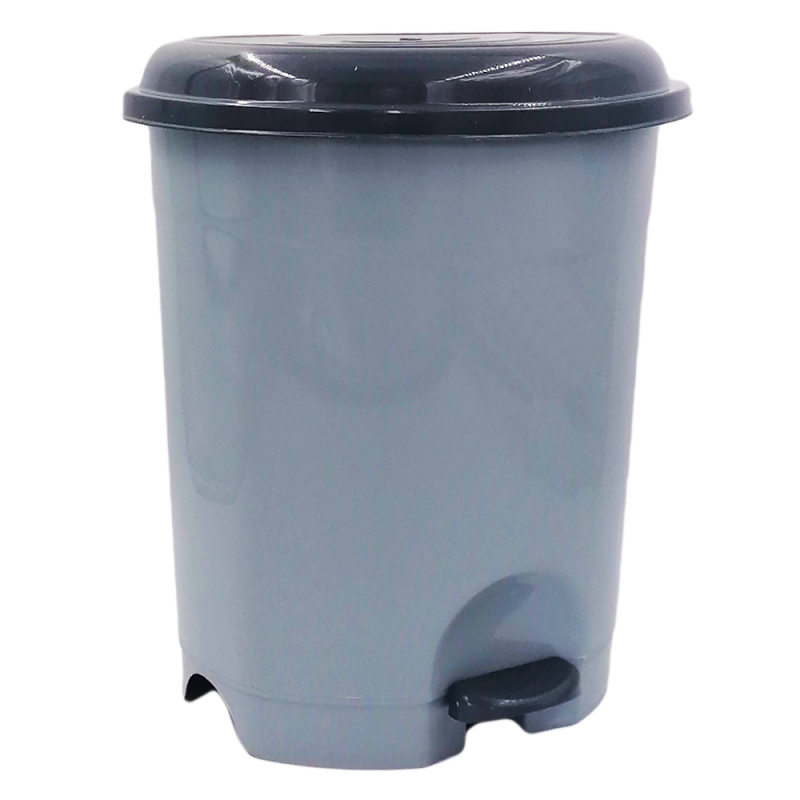 Мусорное ведро с педалью Planet №2 6 л антрацитовое 20124 Киев - изображение 1