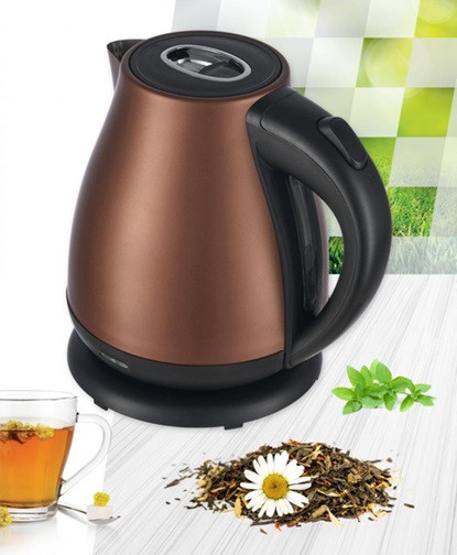 Електрочайник HEINNER HEK-17IXC 1.7 л коричневый Киев - изображение 2