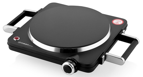 Электроплита First FA-5096-5 1500 Вт черная Київ - зображення 2