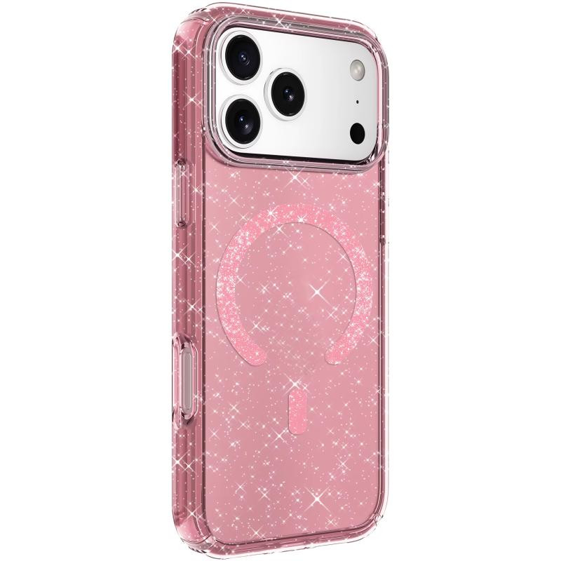 Чехол TPU Eclipse Sparkle Magnetic Fit для Apple iPhone 17 Pro Max (6.9") Херсон - зображення 2